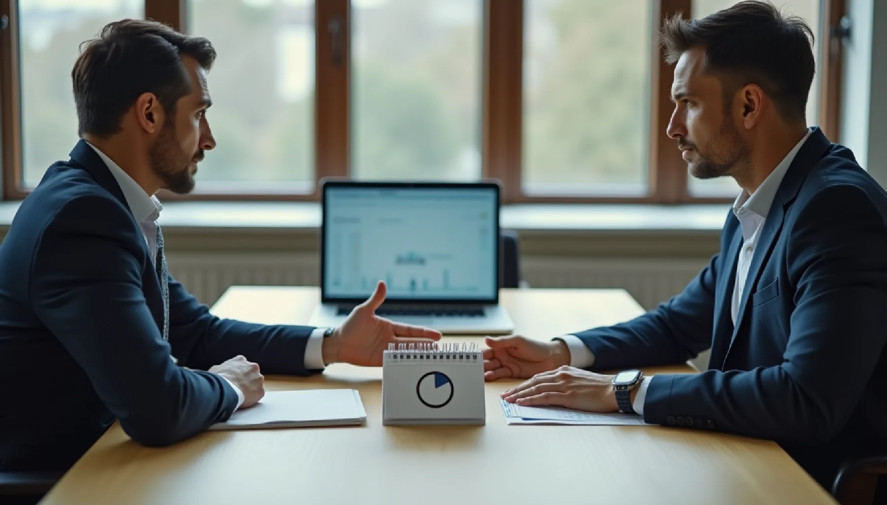 مرخصی استحقاقی: راهنمای کامل محاسبه، قوانین در سال 1404 4 گفت و گوی بین کارفرما و کارمند بر سر مرخصی استحقاقی