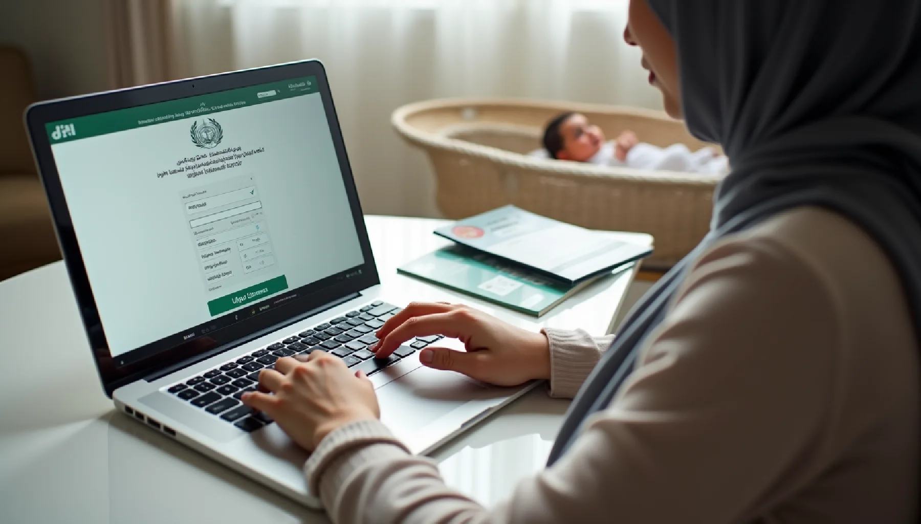 راهنمای کامل مرخصی زایمان ۱۴۰۴؛ از حقوق قانونی تا محاسبه دقیق مزایا 5 نحوه درخواست مرخصی زایمان