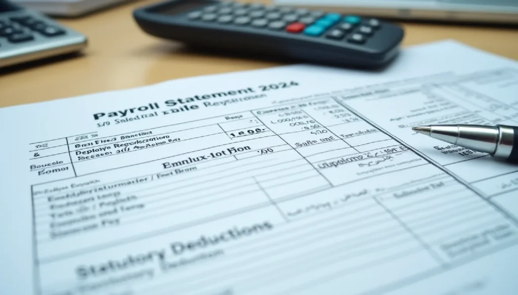 اجزای سند حقوق و دستمزد